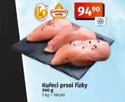 Coop Kuřecí prsní řízky nabídka