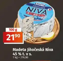 Coop MADETA Jihočeská Niva 45% t. v s. nabídka