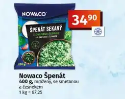 Coop NOWACO Špenát nabídka