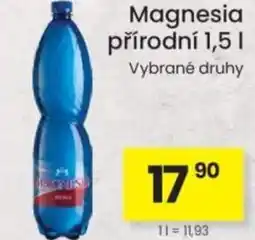 Kubík potraviny Magnesia přírodní nabídka