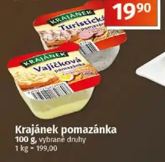 Coop KRAJÁNEK Pomazánka nabídka