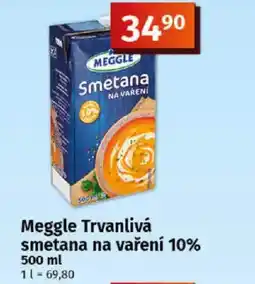 Coop MEGGLE Trvanlivá smetana na vaření 10% nabídka