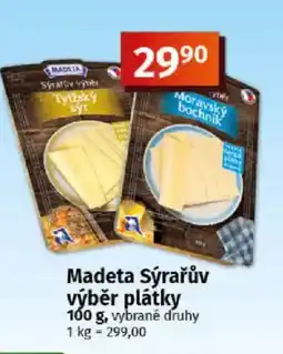 Coop MADETA Sýrařův výběr plátky nabídka