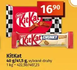 Coop KitKat nabídka