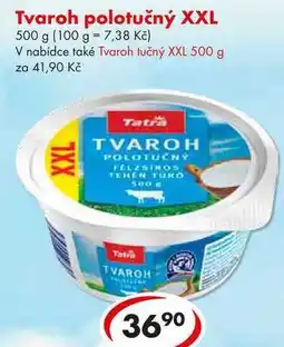 CBA Tvaroh polotučný XXL nabídka