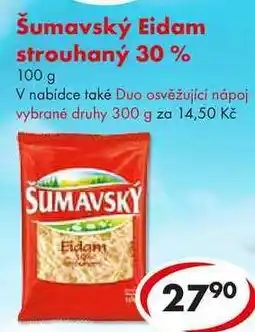 CBA Šumavský Eidam strouhaný 30% nabídka