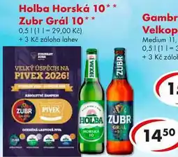 CBA Holba Horská 10 nabídka