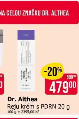 Teta Dr. Althea Reju krém s PDRN nabídka