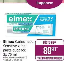Teta elmex Caries Protection Pasta s aminfluoridem nabídka