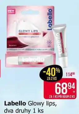 Teta Labello Glowy lips, dva druhy 1 ks nabídka