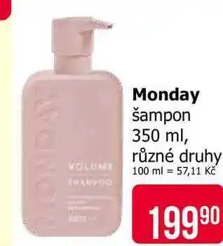 Teta Monday šampon 350 ml, různé druhy nabídka