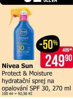 Teta Nivea Sun Protect & Moisture hydratační sprej na opalování SPF 30 nabídka