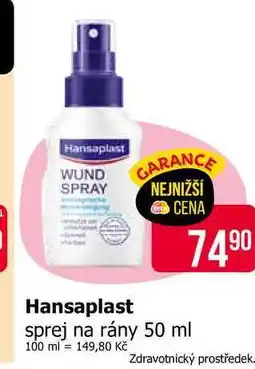 Teta Hansaplast sprej na rány nabídka