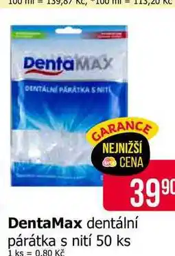 Teta DentaMax dentální párátka s nití 50 ks nabídka