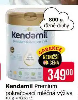 Teta Kendamil Premium pokračovací mléčná výživa nabídka