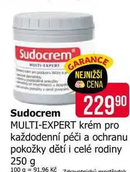 Teta Sudocrem krém pro každodenní péči a ochranu pokožky dětí i celé rodiny nabídka