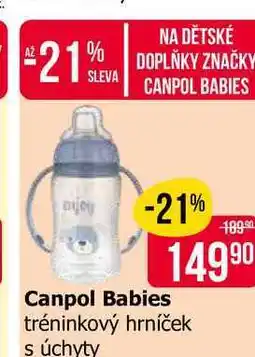 Teta Canpol Babies tréninkový hrníček S úchyty nabídka