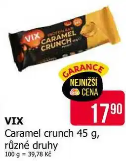 Teta VIX Caramel crunch 45 g, různé druhy nabídka