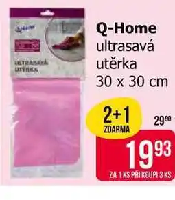 Teta Q-Home ultrasavá utěrka 30 x 30 cm nabídka