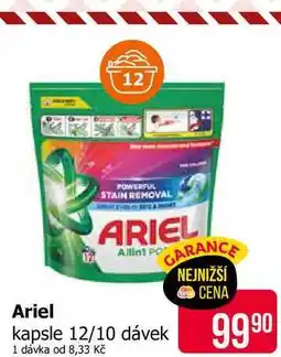 Teta ARIEL kapsle 12/10 dávek nabídka