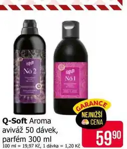 Teta Q-Soft Aroma aviváž 50 dávek, parfém nabídka
