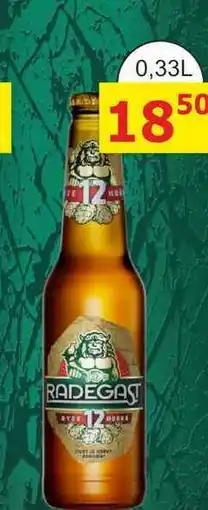 BENE Nápoje Radegast Ryze Hořká 12, světlý ležák nabídka