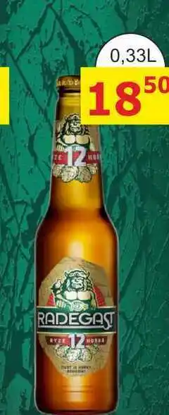 BENE Nápoje Radegast Ryze Hořká 12, světlý ležák nabídka