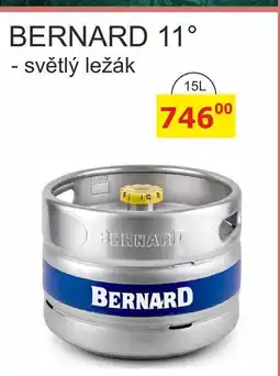 BENE Nápoje BERNARD 11° - světlý ležák nabídka