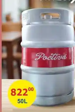 BENE Nápoje Poctivá od Poděbradka sud nabídka