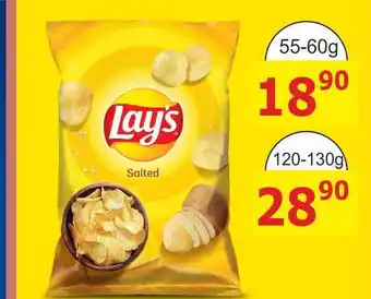 BENE Nápoje Lay's Salted nabídka