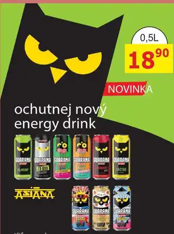 BENE Nápoje GUARANA nabídka