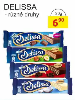 BENE Nápoje Orion Delissa 30g, vybrané druhy nabídka