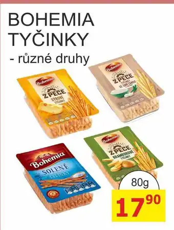 BENE Nápoje BOHEMIA TYČINKY - různé druhy nabídka