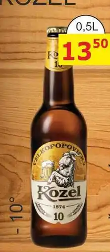 BENE Nápoje Velkopopovický Kozel 10° nabídka
