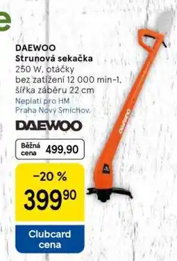 Tesco Daewoo Strunová sekačka nabídka