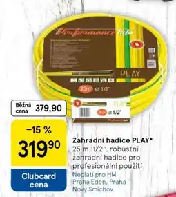 Tesco Zahradní hadice Play nabídka