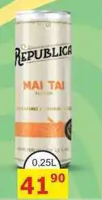 BENE Nápoje REPUBLICA MAI TAI 0,25L míchaný nápoj plech nabídka