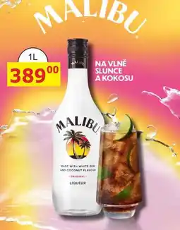 BENE Nápoje Malibu Original likér na bázi rumu s kokosovou příchutí nabídka