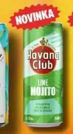 BENE Nápoje Havana Club LIME MOJITO 0,25L míchaný nápoj, plech nabídka
