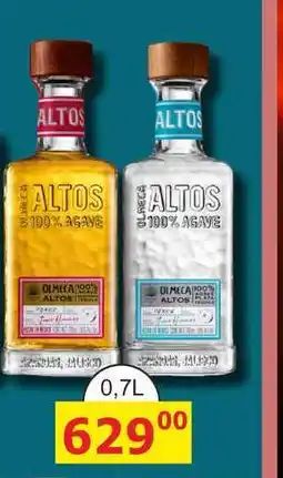 BENE Nápoje Olmeca Altos Plata 0,7l 38% nabídka