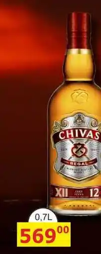 BENE Nápoje Chivas Regal 12y 0,7l 40% nabídka