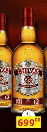 BENE Nápoje Chivas Regal 12y 1l 40% nabídka