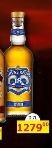 BENE Nápoje Chivas Regal 18y 0,7l 40% nabídka