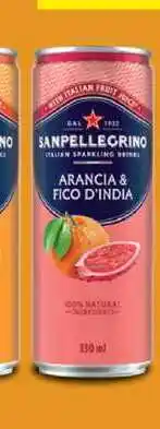 BENE Nápoje SANPELLEGRINO ARANCIA & FICO D'INDIA nabídka