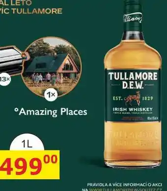 BENE Nápoje Tullamore Dew Irish whiskey nabídka