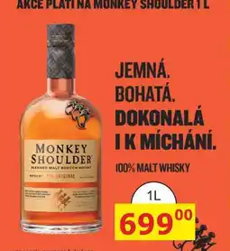 BENE Nápoje MONKEY SHOULDER 100% MALT WHISKY nabídka