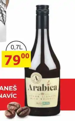 BENE Nápoje Arabica likér nabídka