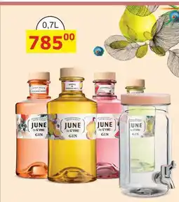 BENE Nápoje June Gin Mango & Passion Fruit 0,7l 37,5% nabídka