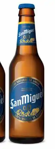 BENE Nápoje SanMiguel Radler nabídka