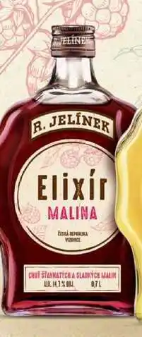 BENE Nápoje R. JELÍNEK Elixir Malina 0,7l 14,7% nabídka
